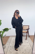 ENSEMBLE CROCHET NOIR - HALI