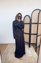 ENSEMBLE JUPE DENIM NOIR - KEHLANI