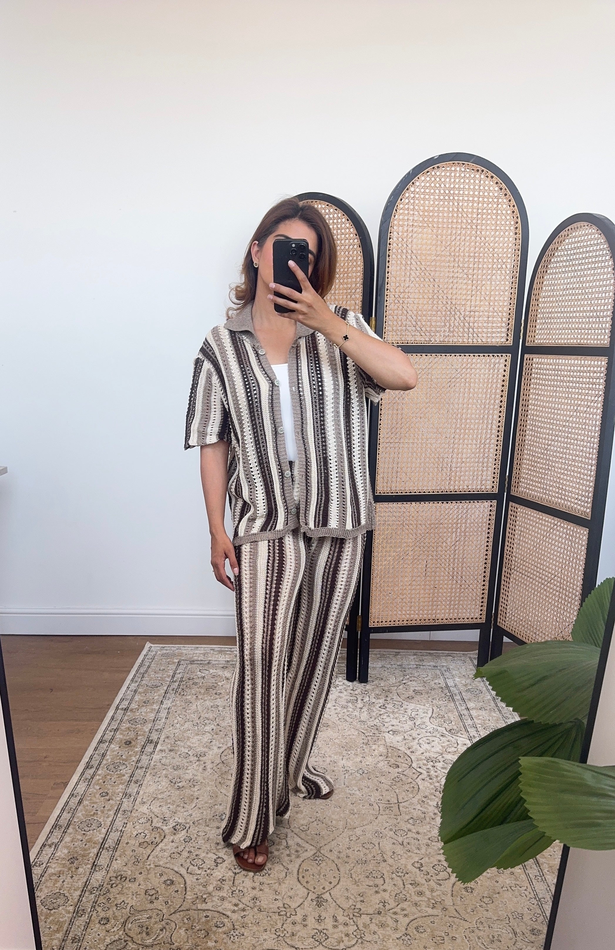 RAYÉ CROCHET ENSEMBLE - OIA