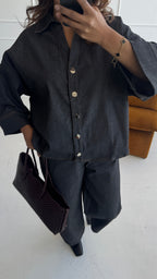 ENSEMBLE DENIM NOIR - PIA