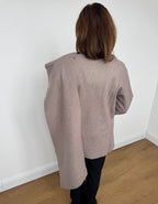 VESTE FOULARD TAUPE - ENVE