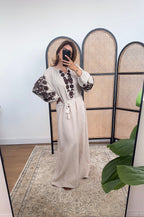 ROBE COTON CRÈME - YENA