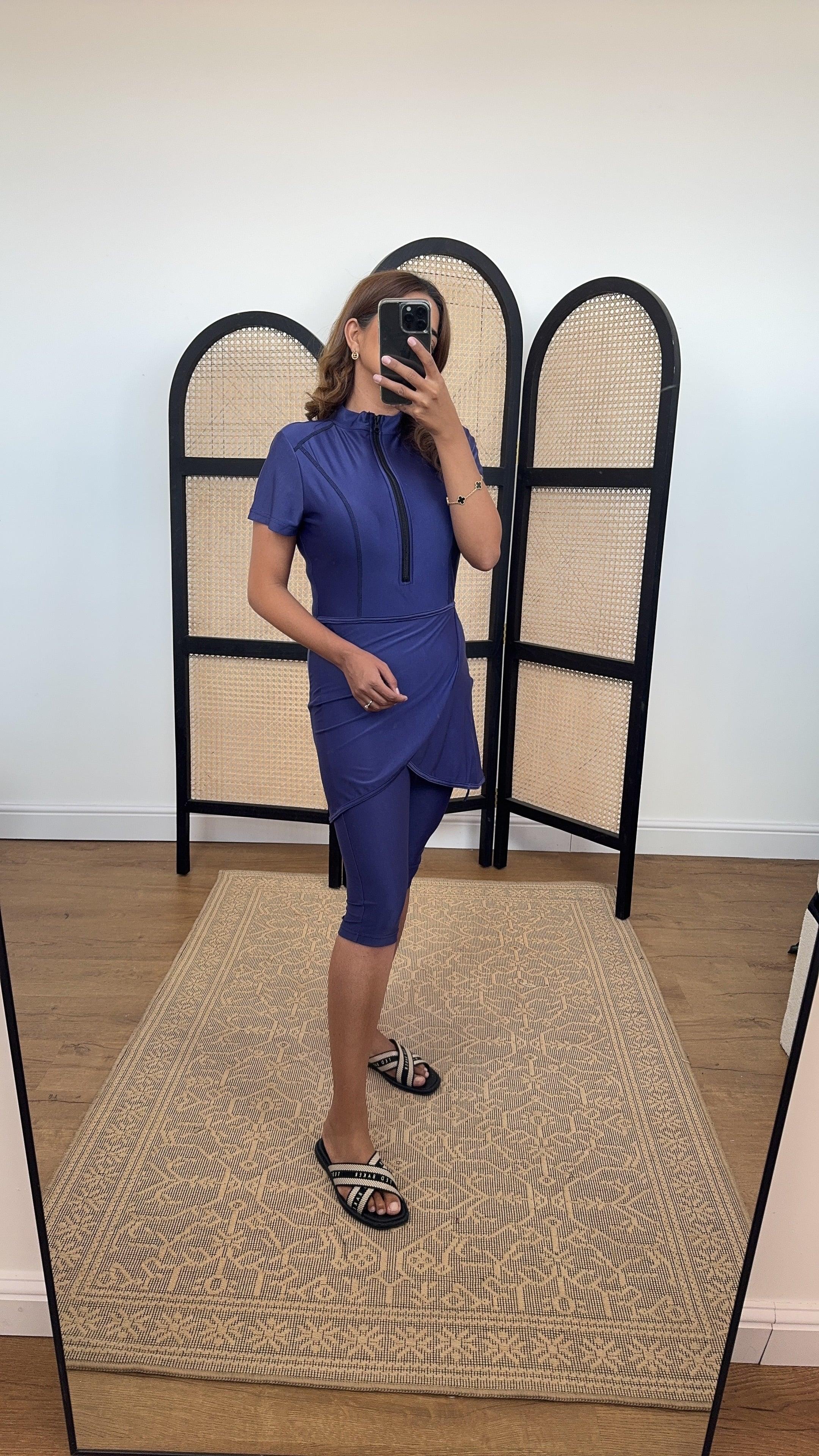 ZANIA MAILLOT DE BAIN EN MARINE