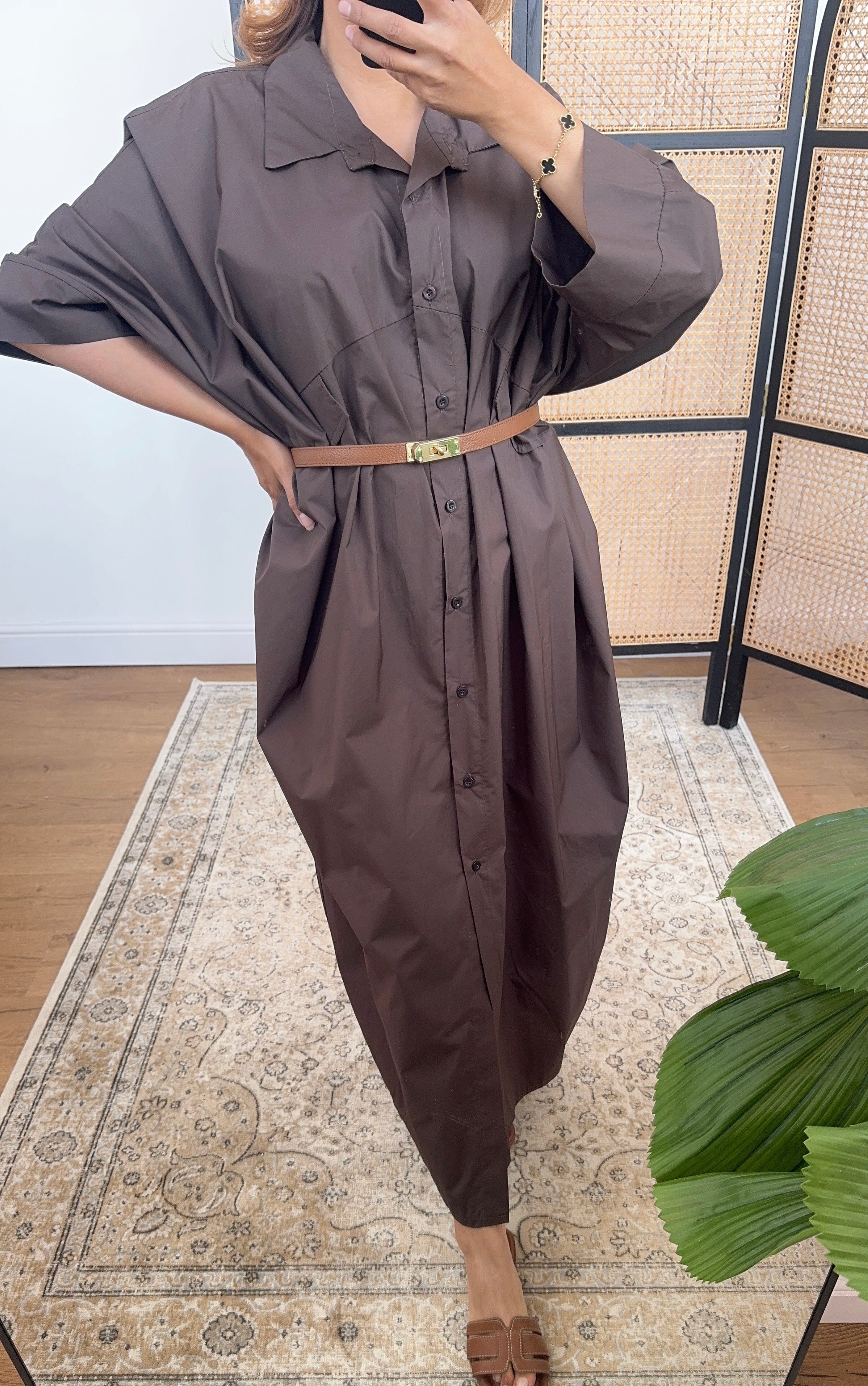 ROBE CHEMISE COTON COCO - FATIN