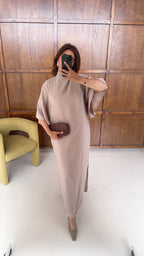 PREORDER TAUPE ROBE - ELODIE