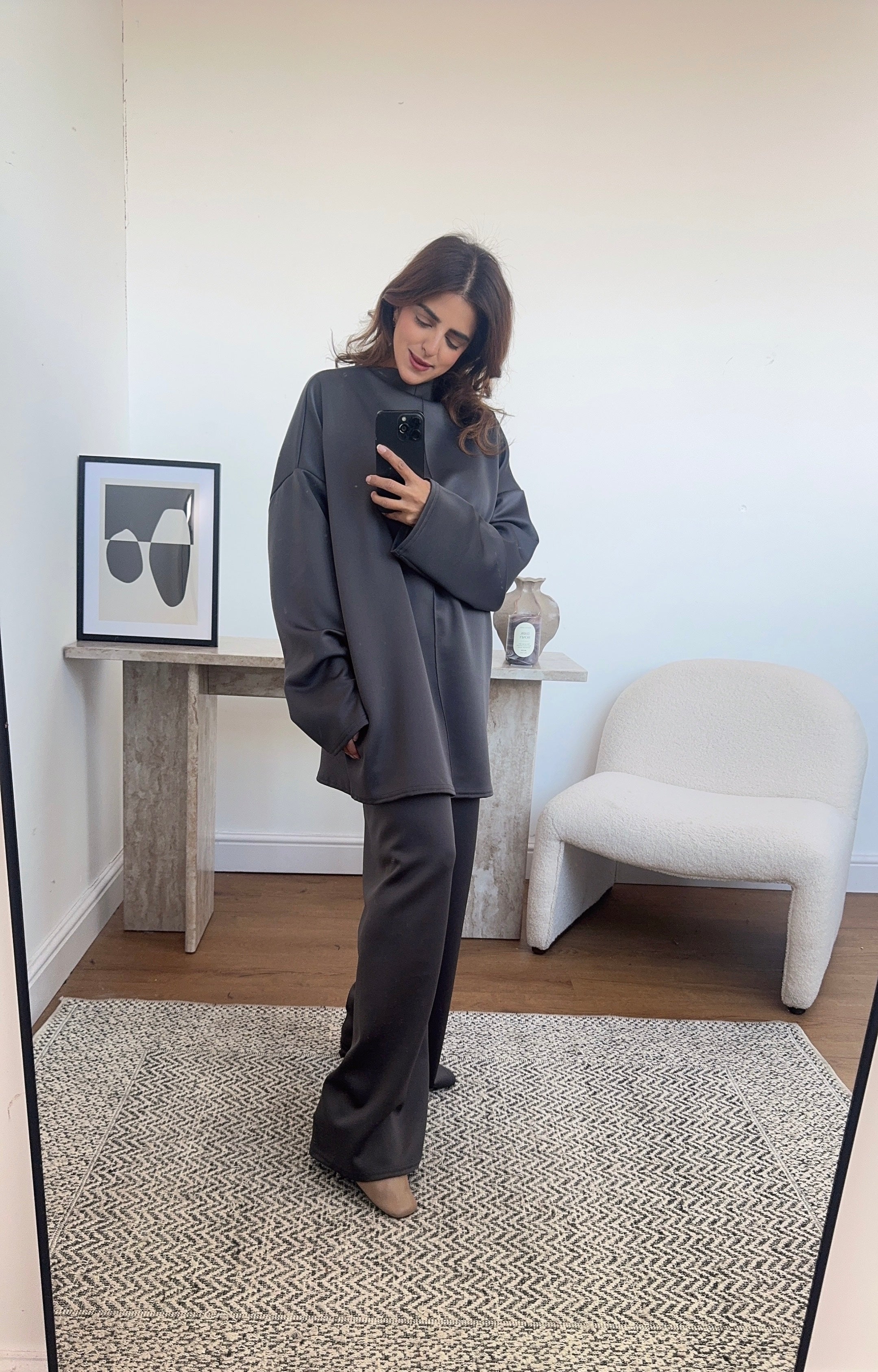 ENSEMBLE BASIQUE ANTHRACITE - SAOI