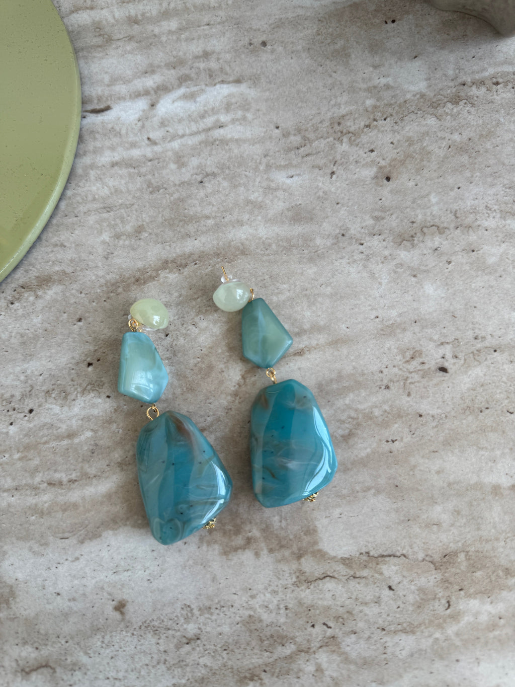 OCEAN PENDANTE BOUCLES D'OREILLES