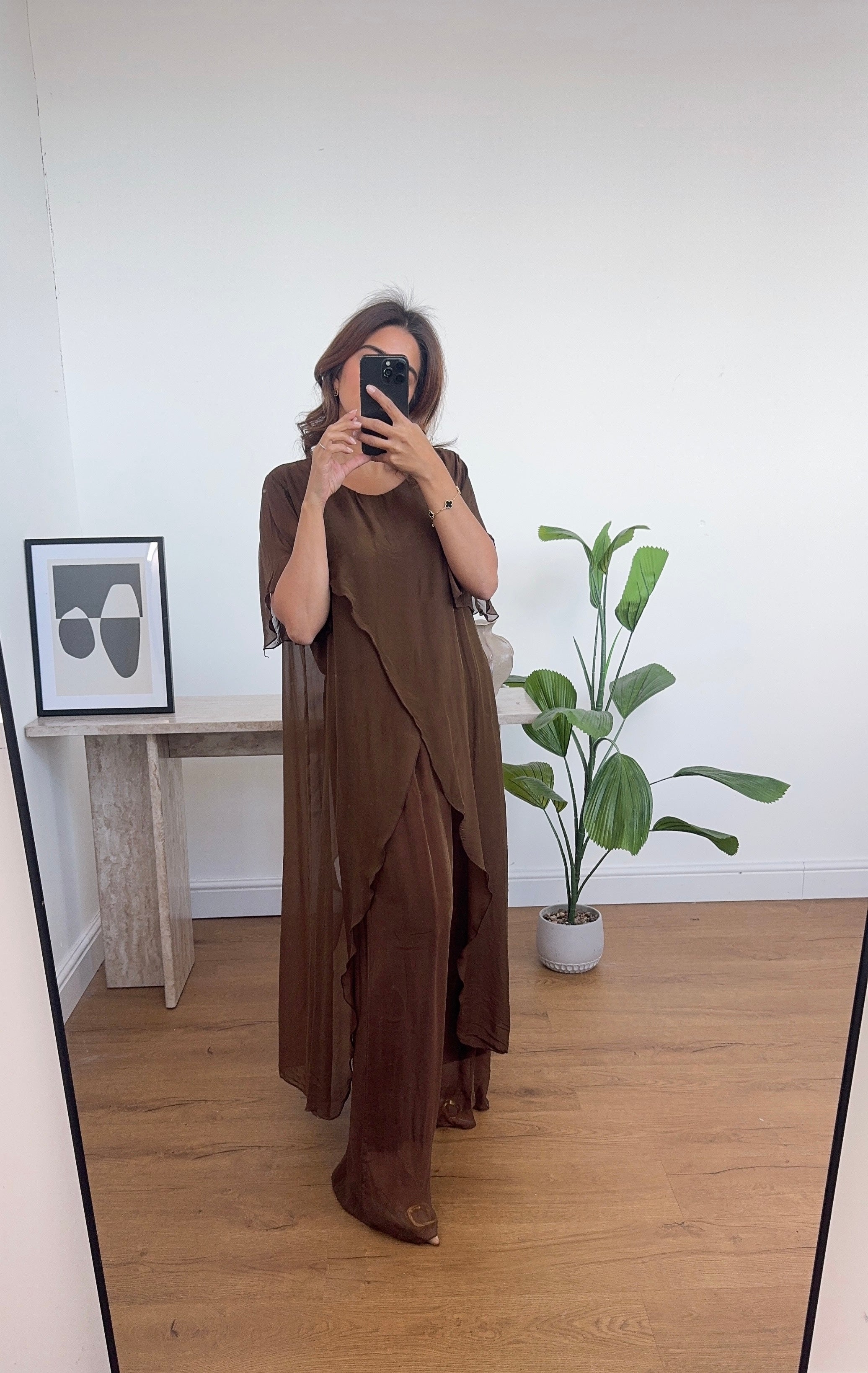 ENSEMBLE SOIE FENDU COCO - TALIA