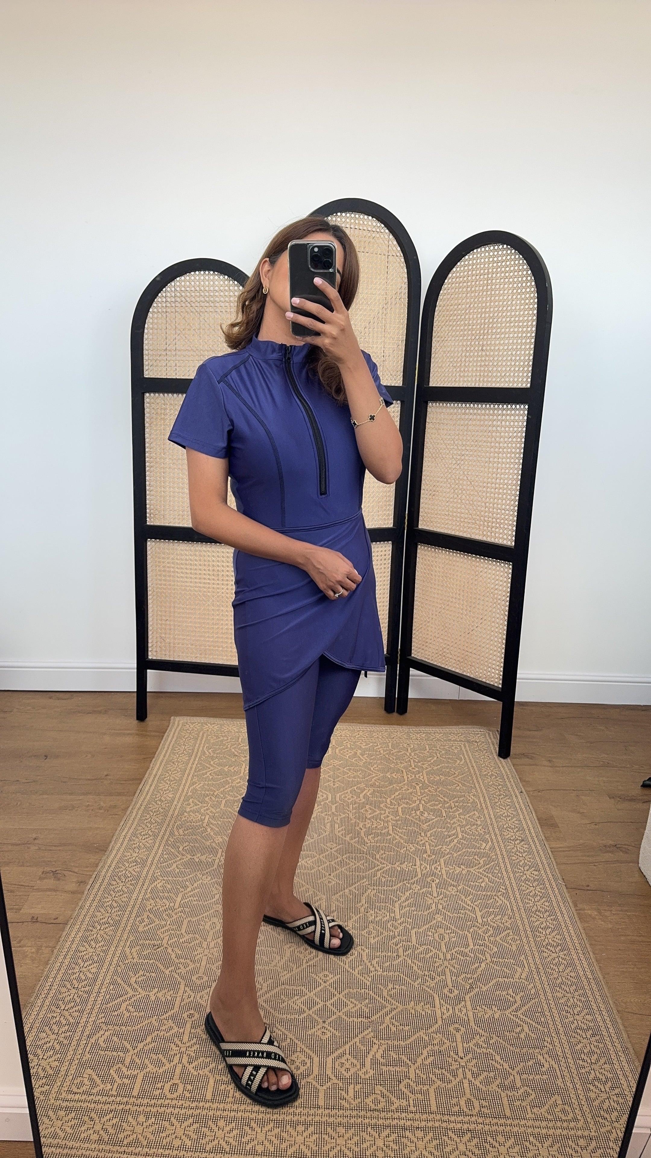 ZANIA MAILLOT DE BAIN EN MARINE