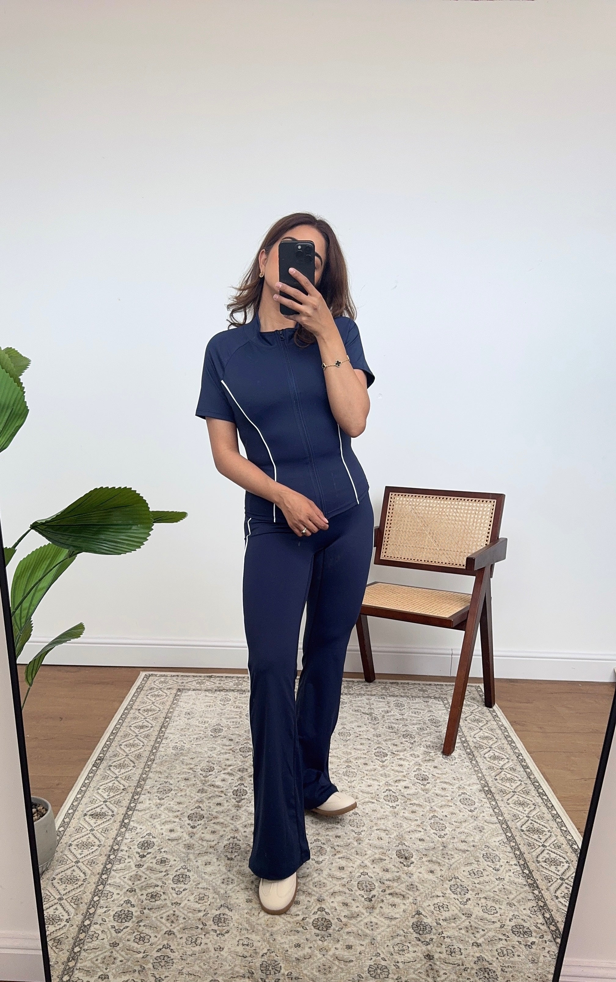 ENSEMBLE MANCHES COURTES SPORT MARINE - KEZIANAVY DÉSTOCKAGE