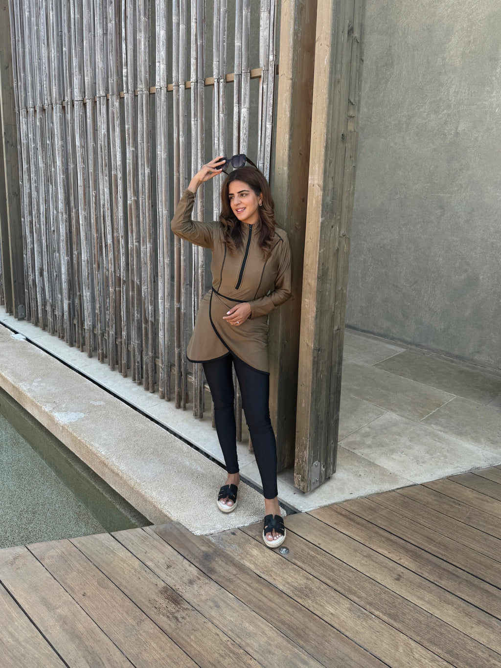 KEYA MAILLOT DE BAIN EN OLIVE