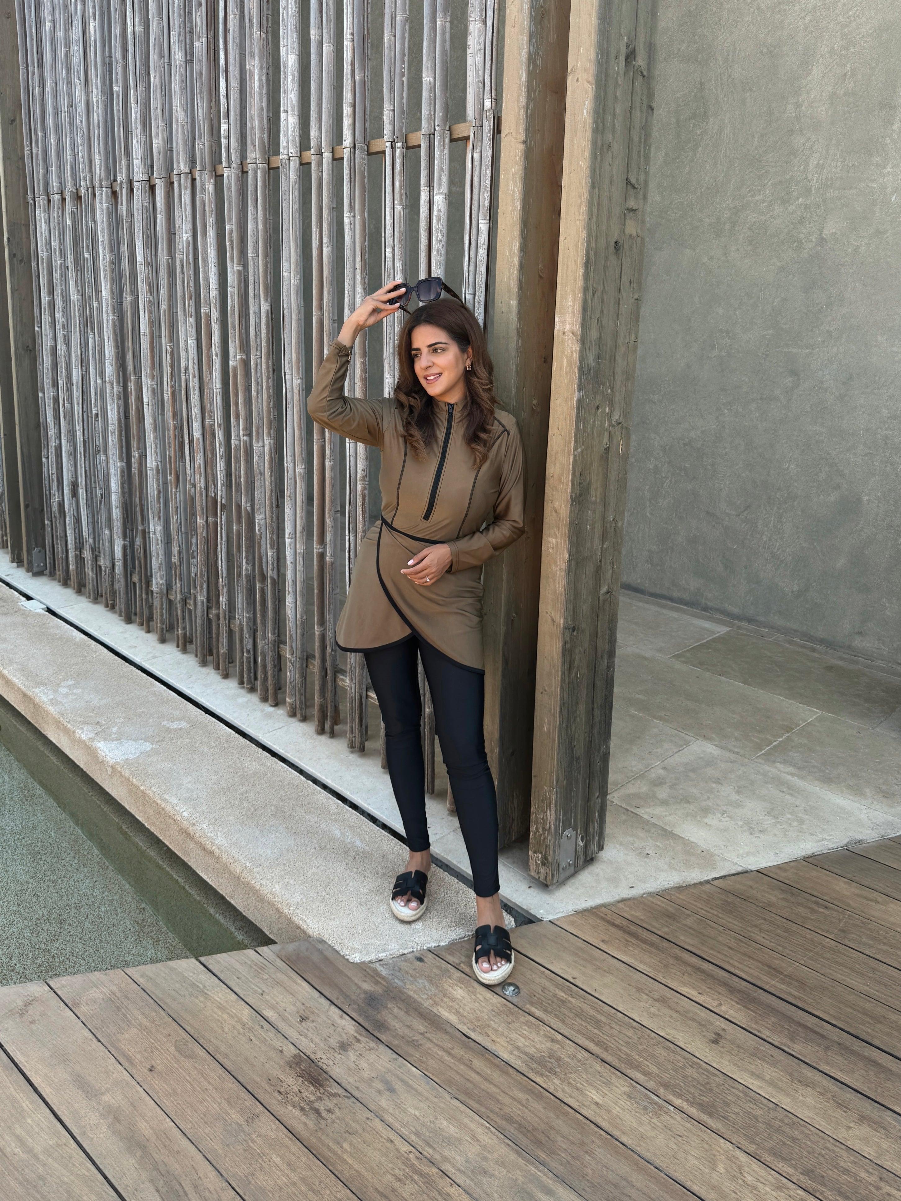 KEYA MAILLOT DE BAIN EN OLIVE