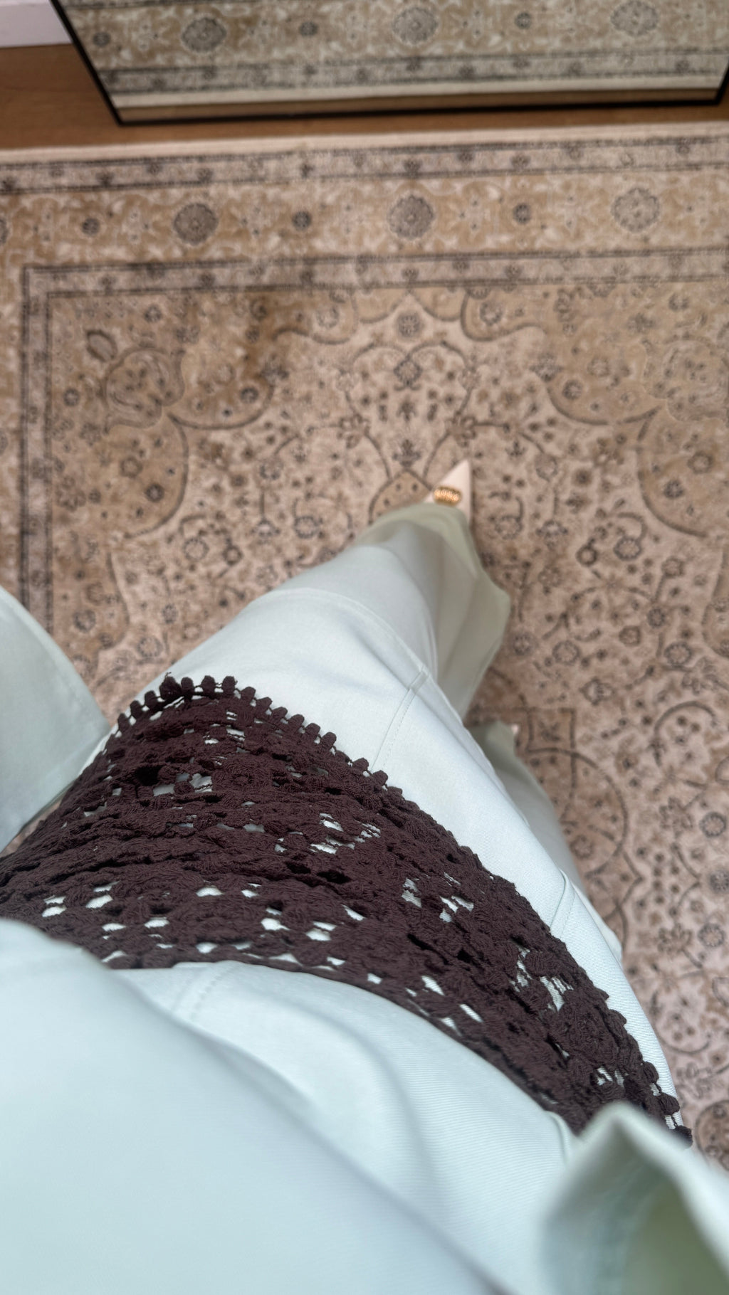 CROCHET CHOCOLAT TAILLE CEINTURE